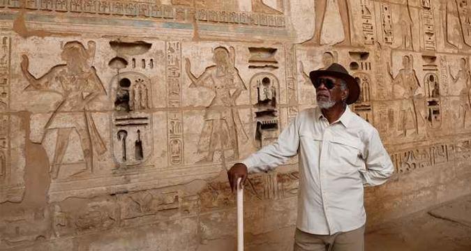 A produção é uma continuação de 'The story of God', também com Freeman, que foi indicado ao Emmy em 2016(foto: National Geographic/Divulgação ) A produção é uma continuação de 'The story of God', também com Freeman, que foi indicado ao Emmy em 2016(foto: National Geographic/Divulgação )
