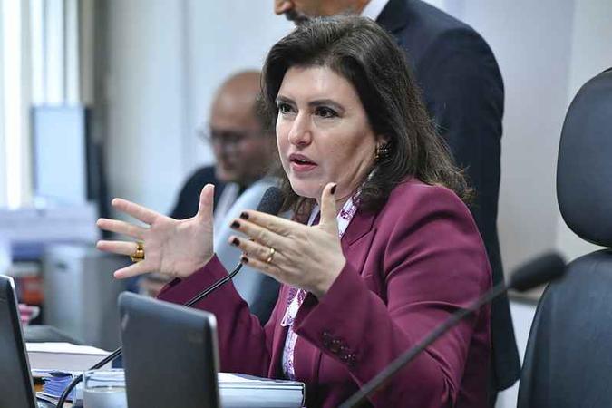 Tebet, que preside a CCJ, reforçou que esse tipo de declaração categorizada como ''importunação verbal''(foto: Geraldo Magela/Agência Senado) Tebet, que preside a CCJ, reforçou que esse tipo de declaração categorizada como ''importunação verbal''(foto: Geraldo Magela/Agência Senado)