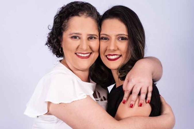 Letícia com a mãe, Luciana Lana(foto: Arquivo Pessoal) Letícia com a mãe, Luciana Lana(foto: Arquivo Pessoal)