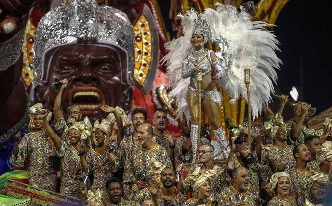 X9-Paulistana(foto: AFP / Miguel SCHINCARIOL) X9-Paulistana(foto: AFP / Miguel SCHINCARIOL)