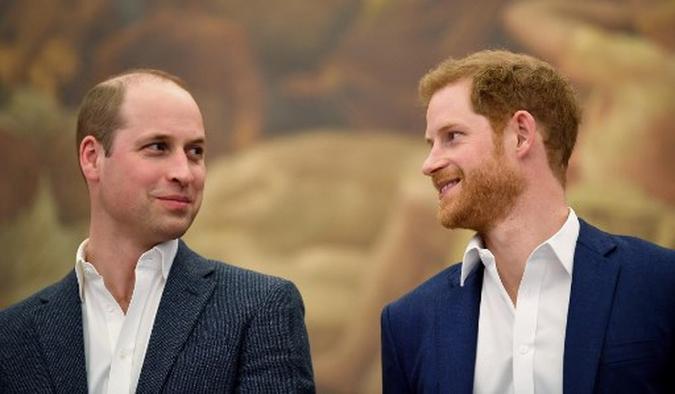 Os irmãos William e Harry adotaram uma frente comum para descartar uma Os irmãos William e Harry adotaram uma frente comum para descartar uma