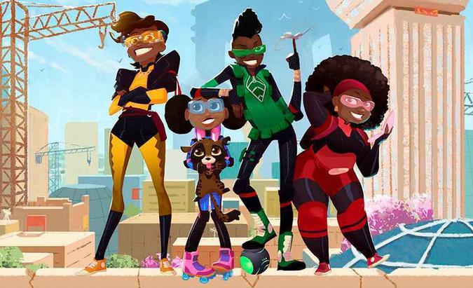 Personagens da série 'Mama K's Team 4'(foto: Netflix/Divulgação) Personagens da série 'Mama K's Team 4'(foto: Netflix/Divulgação)