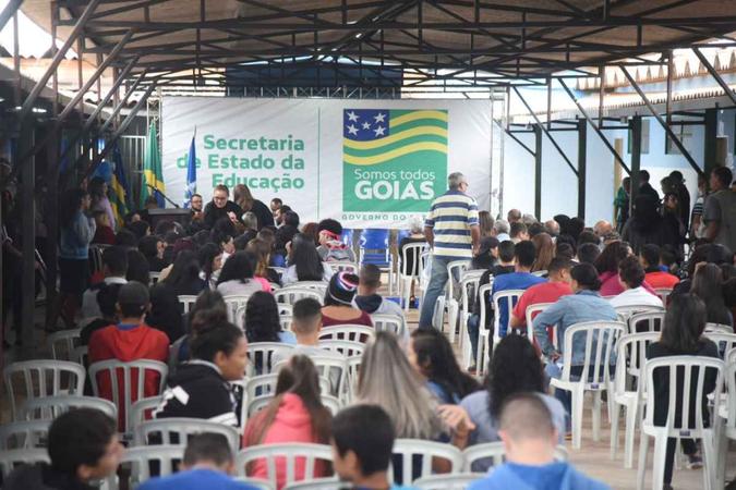 O cronograma de volta às aulas do Colégio Estadual Céu Azul conta com cultos, apresentações de coral e oficinas de arte(foto: Ed Alves/CB/ DA Press) O cronograma de volta às aulas do Colégio Estadual Céu Azul conta com cultos, apresentações de coral e oficinas de arte(foto: Ed Alves/CB/ DA Press)