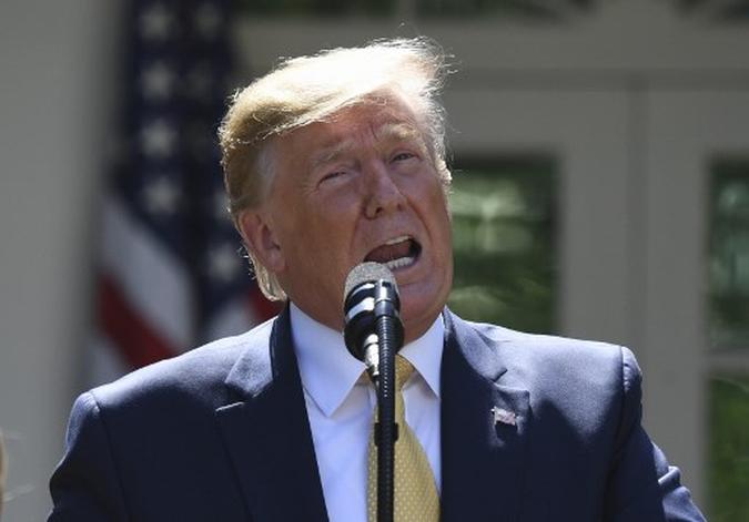 Presidente dos EUA, Donald Trump.(foto: Jim Watson/AFP) Presidente dos EUA, Donald Trump.(foto: Jim Watson/AFP)