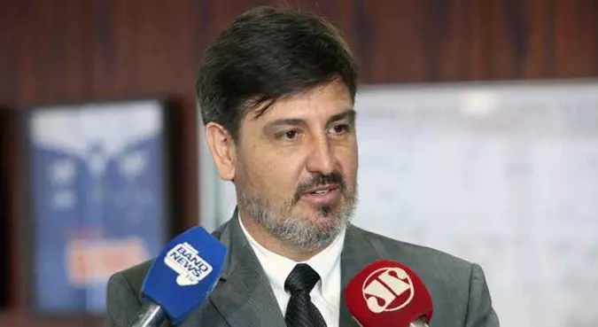 Fernando Segóvia, diretor-geral da Polícia Federal, durante entrevista coletiva(foto: Roberto Jayme/Ascom/TSE - 16/11/17) Fernando Segóvia, diretor-geral da Polícia Federal, durante entrevista coletiva(foto: Roberto Jayme/Ascom/TSE - 16/11/17)