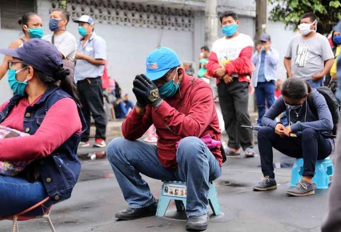 O cortisol também está ligado à sobrevida: pacientes com níveis mais altos resistiram menos tempo ao coronavírus(foto: AFP / Cesar Von BANCELS) O cortisol também está ligado à sobrevida: pacientes com níveis mais altos resistiram menos tempo ao coronavírus(foto: AFP / Cesar Von BANCELS)
