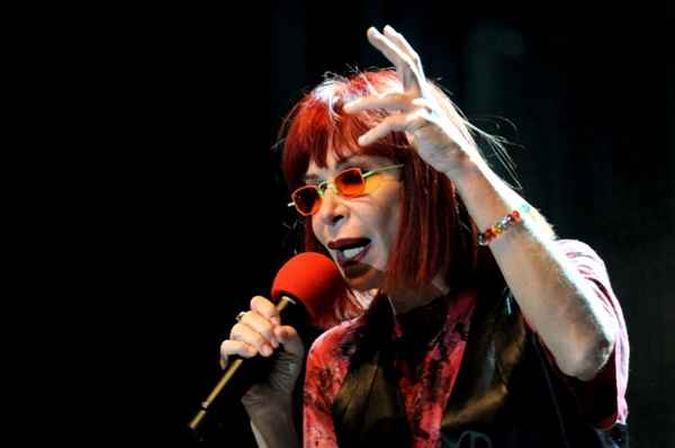A cantora publicará todas as suas histórias no livro 'Rita Lee: uma autobiografia'(foto: Paulo de Araújo/CB/D.A Press) A cantora publicará todas as suas histórias no livro 'Rita Lee: uma autobiografia'(foto: Paulo de Araújo/CB/D.A Press)