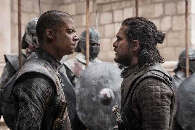 'Game of Thrones' bateu os recordes de audiência da HBO(foto: HBO/Divulgação) 'Game of Thrones' bateu os recordes de audiência da HBO(foto: HBO/Divulgação)