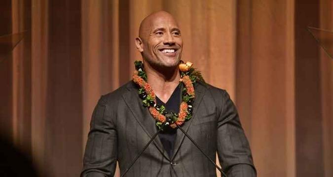 Pedido de homenagem chegou a Dwayne Johnson por meio do Twitter(foto: Matt Winkelmeyer/Getty Images/AFP) Pedido de homenagem chegou a Dwayne Johnson por meio do Twitter(foto: Matt Winkelmeyer/Getty Images/AFP)