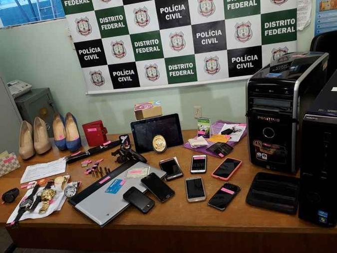 Grupo conseguiu pelo menos R$ 23 mil com os golpes(foto: Reprodução/PCDF) Grupo conseguiu pelo menos R$ 23 mil com os golpes(foto: Reprodução/PCDF)
