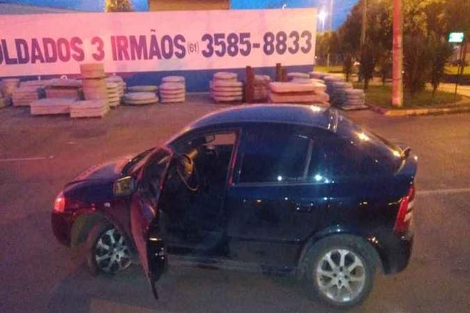 O assaltante foi localizado pela PM no Setor de Oficinas de Ceilândia(foto: Divulgação/PMDF) O assaltante foi localizado pela PM no Setor de Oficinas de Ceilândia(foto: Divulgação/PMDF)
