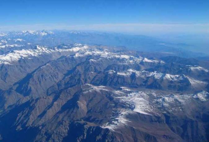 Cordilheira dos Andes, no Chile, um dos destinos mais requisitados pelos turistas(foto: Daniela Paiva/CB/D.A Press) Cordilheira dos Andes, no Chile, um dos destinos mais requisitados pelos turistas(foto: Daniela Paiva/CB/D.A Press)