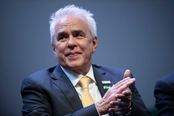 Castello Branco é o novo presidente da Petrobras e indicou três novos nomes para diretorias da estatal(foto: AFP / Mauro Pimentel) Castello Branco é o novo presidente da Petrobras e indicou três novos nomes para diretorias da estatal(foto: AFP / Mauro Pimentel)