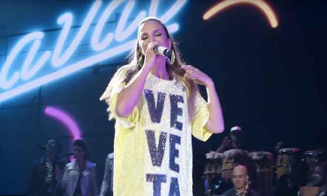 Show foi gravado em 8 de dezembro em São Paulo(foto: Reprodução/YouTube) Show foi gravado em 8 de dezembro em São Paulo(foto: Reprodução/YouTube)
