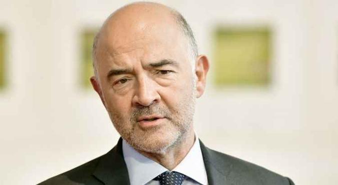 Pierre Moscovici, chefe da pasta de economia da União Europeia (UE)(foto: Hans Punz/AFP) Pierre Moscovici, chefe da pasta de economia da União Europeia (UE)(foto: Hans Punz/AFP)