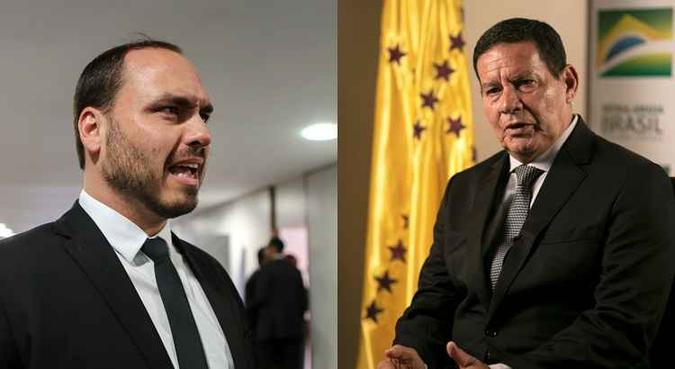 A crise digital com o vice-presidente não é mais só nas redes sociais(foto: Sérgio Lima/AFP) A crise digital com o vice-presidente não é mais só nas redes sociais(foto: Sérgio Lima/AFP)