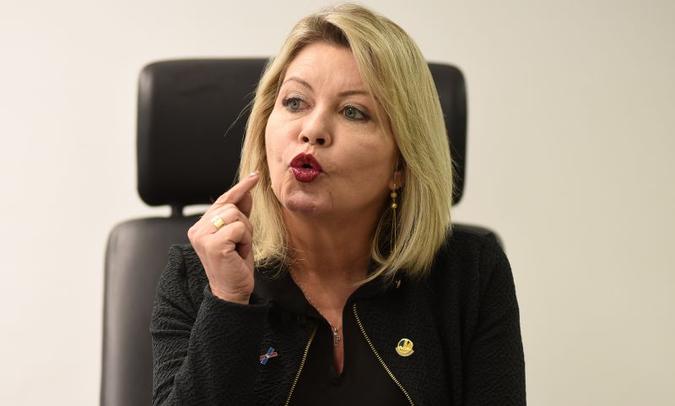 A Senadora Selma Arruda PSL-MT(foto: Ed Alves/CB/D.A Press) A Senadora Selma Arruda PSL-MT(foto: Ed Alves/CB/D.A Press)