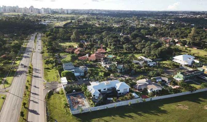 Regiões como Park Way (foto), Colorado e Jardim Botânico registram maioria das ocorrências(foto: Breno Fortes/CB/D.A Press) Regiões como Park Way (foto), Colorado e Jardim Botânico registram maioria das ocorrências(foto: Breno Fortes/CB/D.A Press)