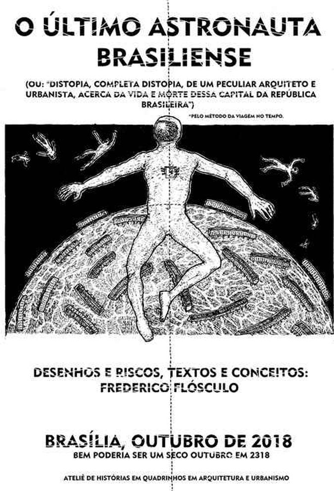 Capa do livro O Último Astronauta Brasiliense(foto: Reprodução/Livro) Capa do livro O Último Astronauta Brasiliense(foto: Reprodução/Livro)