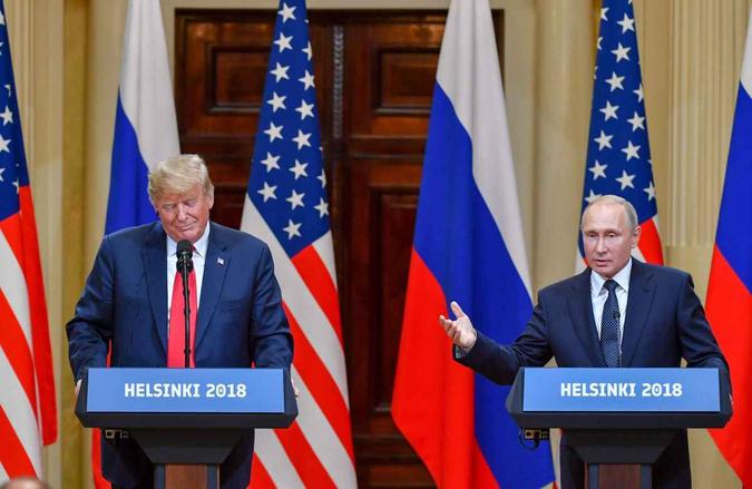 Trump não permitirá que a Rússia interrogue funcionários americanos(foto: Yuri Kadobnov / AFP) Trump não permitirá que a Rússia interrogue funcionários americanos(foto: Yuri Kadobnov / AFP)