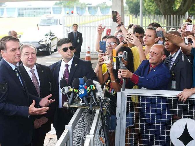 Bolsonaro justificou que pacote de medidas é necessário(foto: Antônio Cruz/Agência Brasil ) Bolsonaro justificou que pacote de medidas é necessário(foto: Antônio Cruz/Agência Brasil )