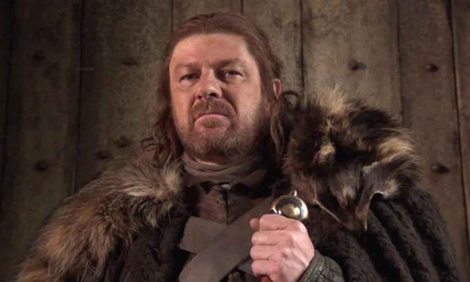 Ned StarkReprodução/HBO Ned StarkReprodução/HBO