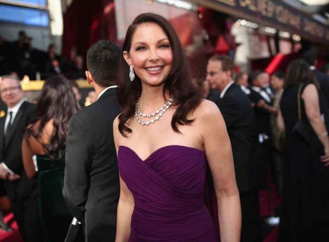 Ashley Judd, na festa do Oscar no começo de 2018. Atriz foi uma das primeiras a irem a público denunciar comportamento ofensivo de Weinstein, em outubro do ano passado(foto: Christopher Polk/Getty Images/AFP) Ashley Judd, na festa do Oscar no começo de 2018. Atriz foi uma das primeiras a irem a público denunciar comportamento ofensivo de Weinstein, em outubro do ano passado(foto: Christopher Polk/Getty Images/AFP)
