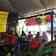 Torcedores belgas lotam mesas de bar na Asa Sul e celebram vitória