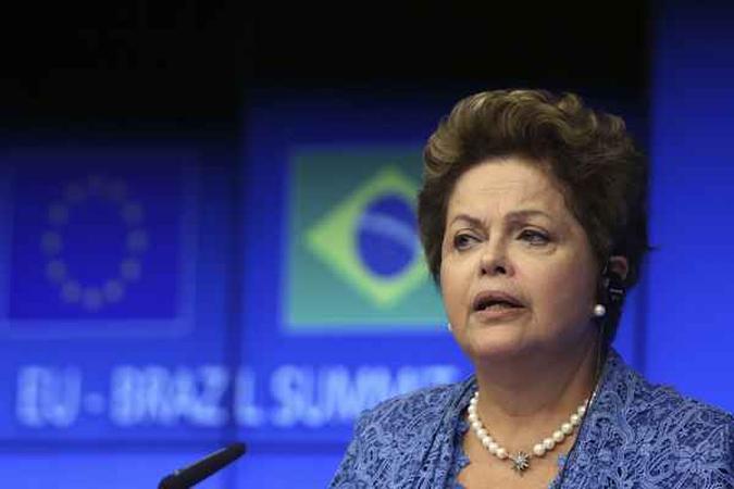 Dilma: nosso objetivo no programa de concessões é superar uma parte do gargalo da nossa economia(foto: Francois Lenoir/Reuters) Dilma: nosso objetivo no programa de concessões é superar uma parte do gargalo da nossa economia(foto: Francois Lenoir/Reuters)