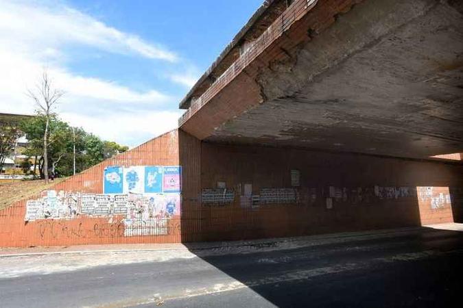 Apenas seis das 20 obras citadas no documento de 2012 passaram por manutenção recente até junho de 2018, quando as últimas análises foram realizadas(foto: Ed Alves/CB/D.A Press) Apenas seis das 20 obras citadas no documento de 2012 passaram por manutenção recente até junho de 2018, quando as últimas análises foram realizadas(foto: Ed Alves/CB/D.A Press)