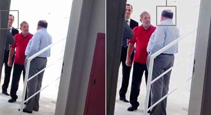 Ex-presidente Lula no Triplex(foto: TV Globo/Reprodução) Ex-presidente Lula no Triplex(foto: TV Globo/Reprodução)