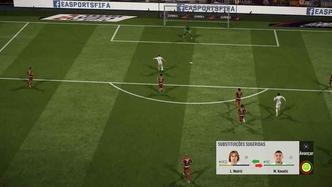 Substituições rápidas dão agilidade ao jogo(foto: EA Games/Divulgação) Substituições rápidas dão agilidade ao jogo(foto: EA Games/Divulgação)