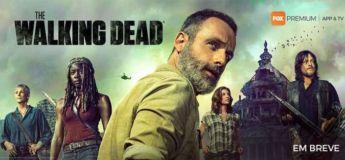 Da esquerda para a direita Carol, Michonne, Rick, Maggie e Daryl(foto: Fox/Divulgação ) Da esquerda para a direita Carol, Michonne, Rick, Maggie e Daryl(foto: Fox/Divulgação )