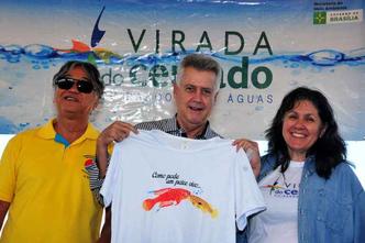 O lançamento do Como Pode um Peixe Vivo faz parte da programação da Virada do Cerrado. Com o tema Cuidando das Águas(foto: Tony Winston/Agência Brasília) O lançamento do Como Pode um Peixe Vivo faz parte da programação da Virada do Cerrado. Com o tema Cuidando das Águas(foto: Tony Winston/Agência Brasília)