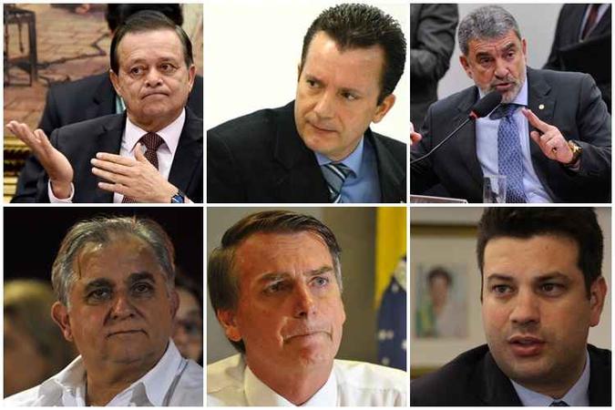 (foto: AFP / EVARISTO SA; Paulo H. Carvalho/CB/D.A Press; Fabio Rodrigues Pozzebom/Agência Brasil; Helio Montferre/Esp. CB/D.A Press; Minervino Junior/CB/D.A Press; Rodrigo Nunes/Esp. CB/D.A Press) (foto: AFP / EVARISTO SA; Paulo H. Carvalho/CB/D.A Press; Fabio Rodrigues Pozzebom/Agência Brasil; Helio Montferre/Esp. CB/D.A Press; Minervino Junior/CB/D.A Press; Rodrigo Nunes/Esp. CB/D.A Press)