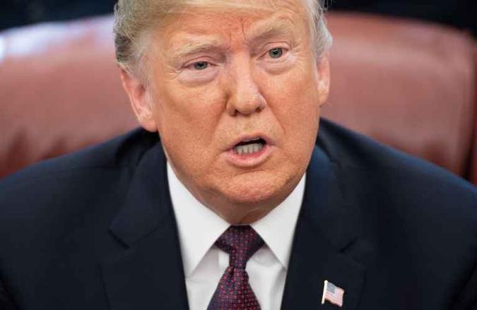 Embora não considera a oferta aceitável, Trump se disse otimista quanto a alcançar um acordo Embora não considera a oferta aceitável, Trump se disse otimista quanto a alcançar um acordo