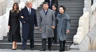 Presidente dos EUA, Donald Trump, chegou em Pequim em 8 de novembro para a etapa crítica de sua turnê na Ásia(foto: Jim Watson / AFP ) Presidente dos EUA, Donald Trump, chegou em Pequim em 8 de novembro para a etapa crítica de sua turnê na Ásia(foto: Jim Watson / AFP )