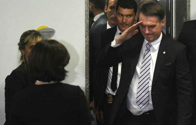 Encontro do presidente eleito, Jair Bolsonaro, com a procuradora-geral da República, Raquel Dodge, na Procuradoria-Geral da República (PGR)(foto: Ed Alves/CB/D.A Press) Encontro do presidente eleito, Jair Bolsonaro, com a procuradora-geral da República, Raquel Dodge, na Procuradoria-Geral da República (PGR)(foto: Ed Alves/CB/D.A Press)