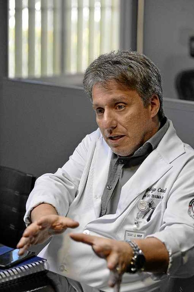 Rodrigo Caselli, diretor de assistência à saúde(foto: Marcelo Ferreira/CB/D.A Press) Rodrigo Caselli, diretor de assistência à saúde(foto: Marcelo Ferreira/CB/D.A Press)