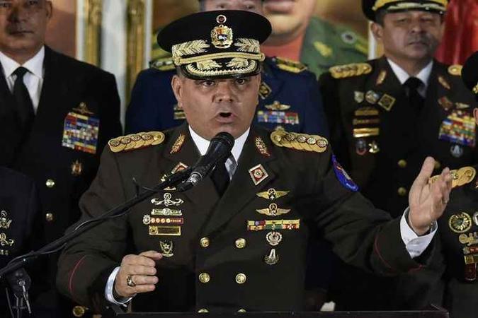 ministro da Defesa da Venezuela, General Vladimir Padrino Lopez(foto: Luis Robayo/AFP) ministro da Defesa da Venezuela, General Vladimir Padrino Lopez(foto: Luis Robayo/AFP)