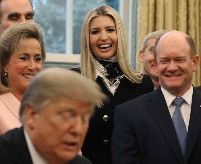 Ivanka Trump poderá se tornar membro do conselho consultivo sobre igualdade de gênero deste clube de países ricos(foto: Agência France Presse ) Ivanka Trump poderá se tornar membro do conselho consultivo sobre igualdade de gênero deste clube de países ricos(foto: Agência France Presse )