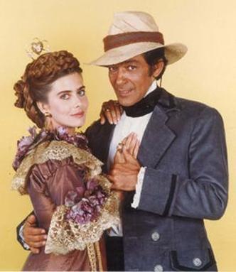 Maitê Proença e Paulo Gracindo são as estrelas da novela produzida pela Rede Manchete há 23 anos(foto: Manchete/Arquivo) Maitê Proença e Paulo Gracindo são as estrelas da novela produzida pela Rede Manchete há 23 anos(foto: Manchete/Arquivo)