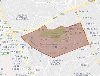 Águas Claras é a única cidade satélite a receber o serviço, neste primeiro momento(foto: Reprodução/Yellow) Águas Claras é a única cidade satélite a receber o serviço, neste primeiro momento(foto: Reprodução/Yellow)