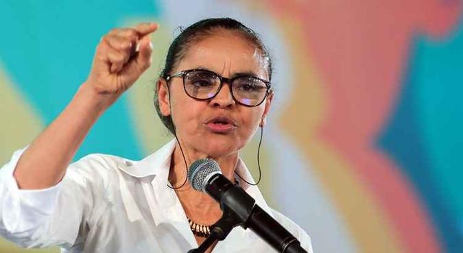 Marina terá apenas 21 segundos de propaganda no rádio e na tevê(foto: Sérgio Lima/AFP) Marina terá apenas 21 segundos de propaganda no rádio e na tevê(foto: Sérgio Lima/AFP)