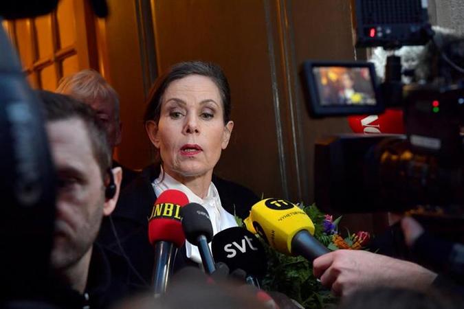 Líder do Comitê Nobel da Literatura deixa Academia Sueca (foto: EPA/JONAS EKSTROMER SWEDEN OUT ) Líder do Comitê Nobel da Literatura deixa Academia Sueca (foto: EPA/JONAS EKSTROMER SWEDEN OUT )