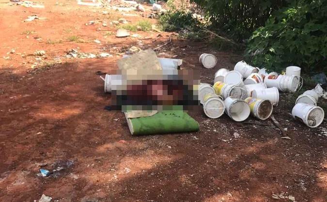A polícia ainda não identificou se a vítima se trata de homem ou mulher (foto: Divulgação/PCDF) A polícia ainda não identificou se a vítima se trata de homem ou mulher (foto: Divulgação/PCDF)