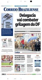 Confira a Capa do Jornal Correio Braziliense do dia 21/01/2019