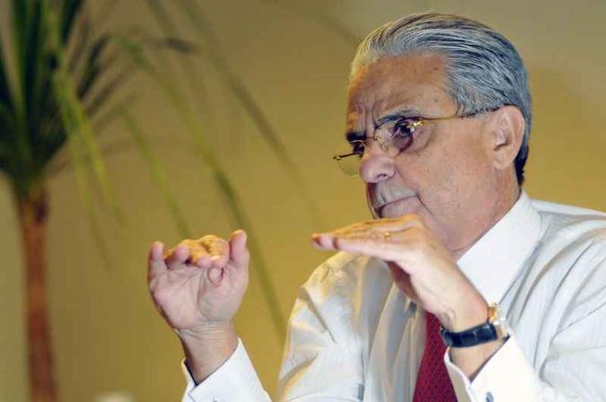 Para Robson Andrade, spreads bancários elevados inviabilizam boa parte dos negócios no setor industrial(foto: Minervino Junior/CB/D.A Press) Para Robson Andrade, spreads bancários elevados inviabilizam boa parte dos negócios no setor industrial(foto: Minervino Junior/CB/D.A Press)