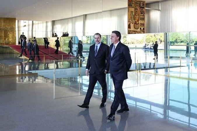 Chefe do Executivo tem interesse na pauta econômica e de costumes do Supremo: 'objetivo é que todos os poderes da República trabalhem em conjunto para resolver problemas', diz(foto: Marcos Corrêa/PR) Chefe do Executivo tem interesse na pauta econômica e de costumes do Supremo: 'objetivo é que todos os poderes da República trabalhem em conjunto para resolver problemas', diz(foto: Marcos Corrêa/PR)