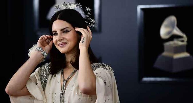 Lana disse que Webber é uma das suas principais inspirações na música(foto: Jewel Samad / AFP) Lana disse que Webber é uma das suas principais inspirações na música(foto: Jewel Samad / AFP)